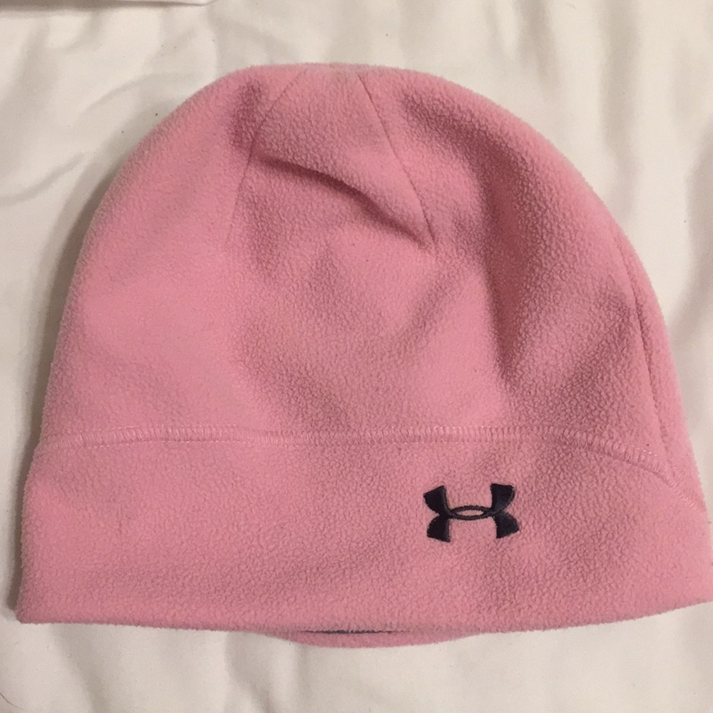 Pink Under Armour Beanie